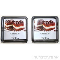 Oneida 9 Square Cake Pan 2 - Pack - B01N4II9KA